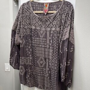 Johnny Was Bohemian TanWomen's Top. L
